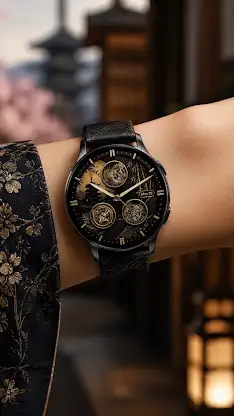 Kyoto Gear Japanese Watch Face screenshot 7