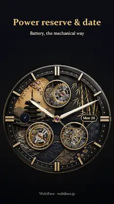 Kyoto Gear Japanese Watch Face screenshot 5