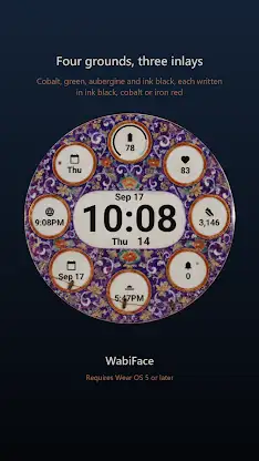Marumon Japanese Watch Face screenshot 5