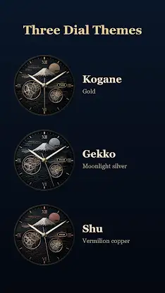 Moonlit Fuji Watch Face screenshot 4