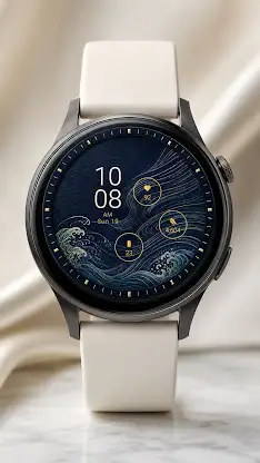 Nami Hybrid Japan Watch Face screenshot 1