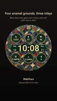 Shippo Japanese Watch Face screenshot 7
