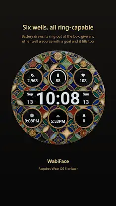 Shippo Japanese Watch Face screenshot 4