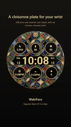 Shippo Japanese Watch Face screenshot 6