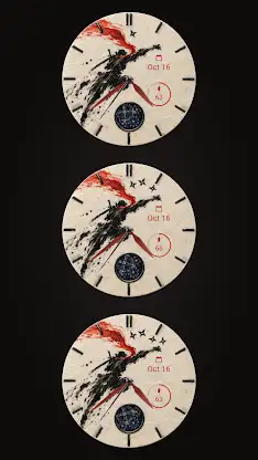 Sumi Ninja Japanese Watch Face screenshot 7