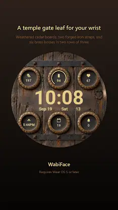 Tobira Japanese Watch Face screenshot 3