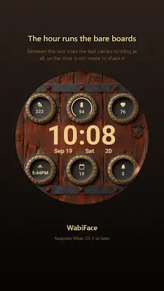 Tobira Japanese Watch Face screenshot 5