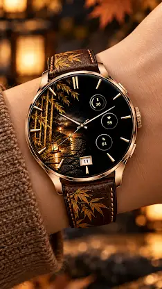Tomoshibi Japanese Watch Face screenshot 2