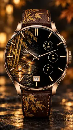 Tomoshibi Japanese Watch Face screenshot 1