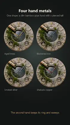 Tsukubai Japanese Watch Face screenshot 6