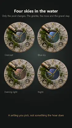 Tsukubai Japanese Watch Face screenshot 4