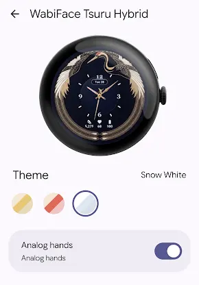 Crane Japanese Watch Face screenshot 4