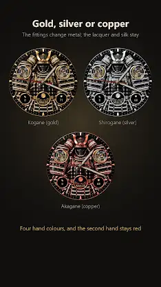 Yoroi Japanese Watch Face screenshot 4