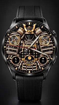 Yoroi Japanese Watch Face screenshot 1