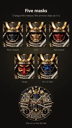 Yoroi Japanese Watch Face screenshot 5