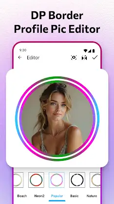 DP Border Profile Pic Editor screenshot 3