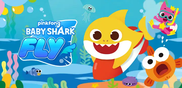 Baby Shark FLY — Android game banner
