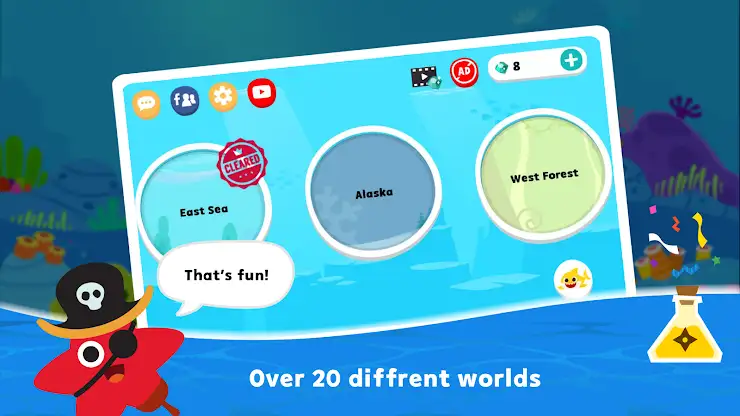 Baby Shark Adventure screenshot 2