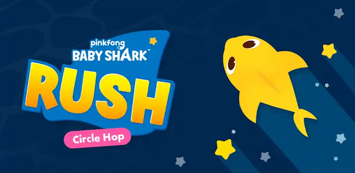 Baby Shark RUSH : Circle Hop — Android game banner