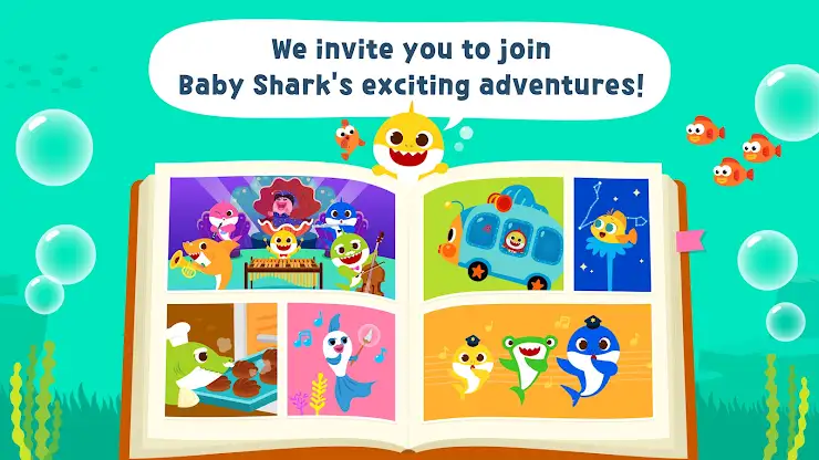 Pinkfong Baby Shark Storybook screenshot 2