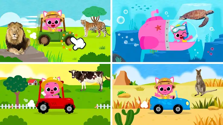 Pinkfong Guess the Animal: Kid screenshot 2