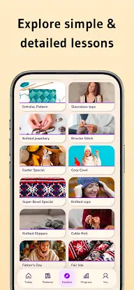 Knitting & Crochet Lessons screenshot 5