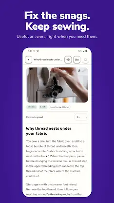 Learn Sewing for Beginners screenshot 5