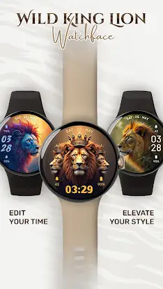 Lion Watchface ULTRA SGW7 screenshot 1
