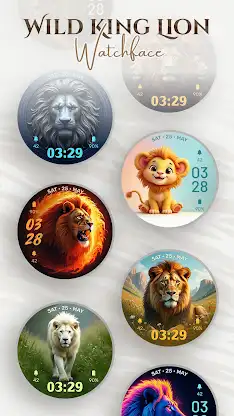 Lion Watchface ULTRA SGW7 screenshot 2