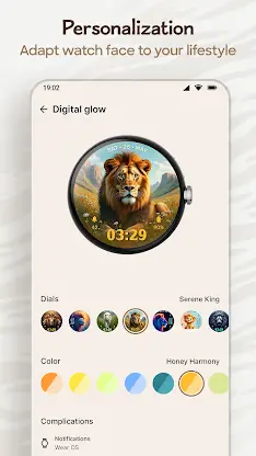 Lion Watchface ULTRA SGW7 screenshot 3