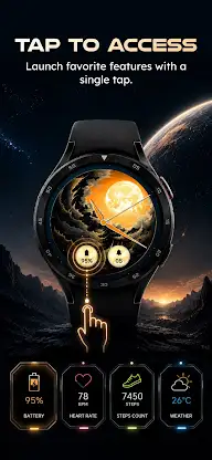 Lunar Moon Phase Watch Faces screenshot 3