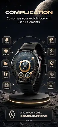Lunar Moon Phase Watch Faces screenshot 4