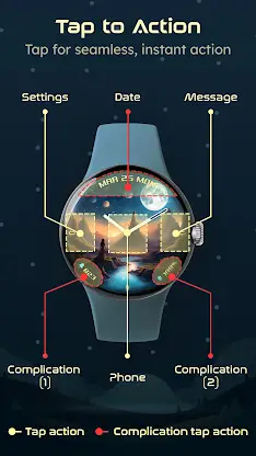 Lunar Watch Faces ULTRA SGW7 screenshot 5