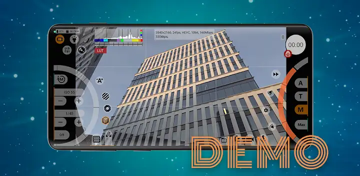 mcpro24fps demo - video camera — Android app banner