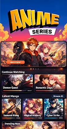 Anime App - Watch Anime Series screenshot 1