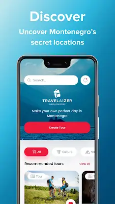 TRAVELAIZER - AI Tour Creator screenshot 1