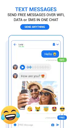 Messages - Text Messages + SMS screenshot 1