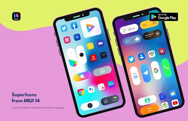 MiUi 14 Widgets + SuperIcons screenshot 1
