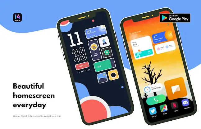 MiUi 14 Widgets + SuperIcons screenshot 2