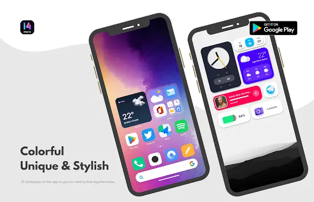 MiUi 14 Widgets + SuperIcons screenshot 3