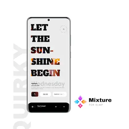 Mixture for KLWP screenshot 1