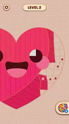 Yarn Shikaku - Cozy Puzzle screenshot 2