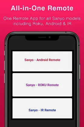 Sanyo TV Remote Control screenshot 3