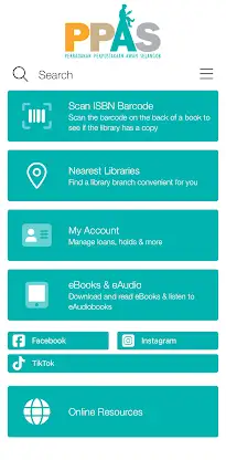 PPAS Library Mobile App screenshot 1