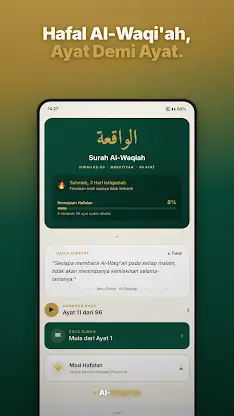 Surah Al Waqiah Bahasa Melayu screenshot 1