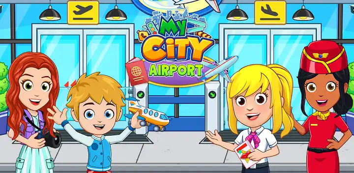 My City : Airport — Android game banner