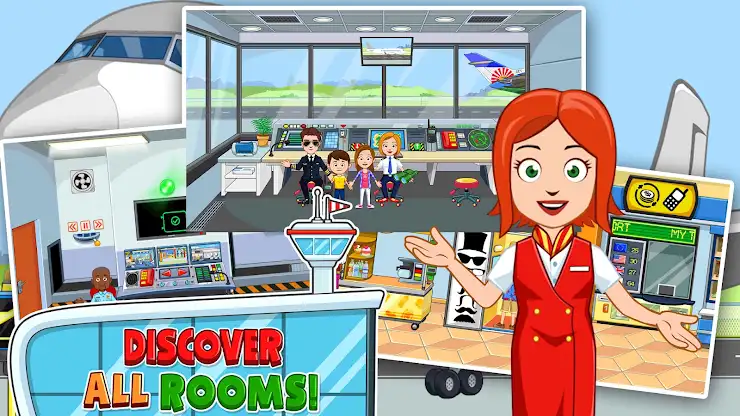 My Town : Airport screenshot 4