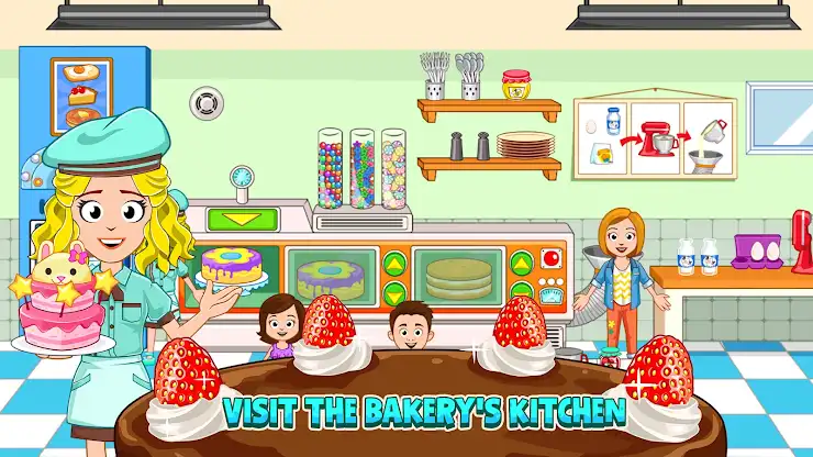 My Town : Bakery screenshot 3