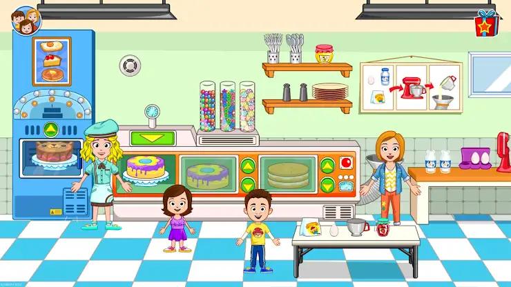 My Town : Bakery screenshot 6