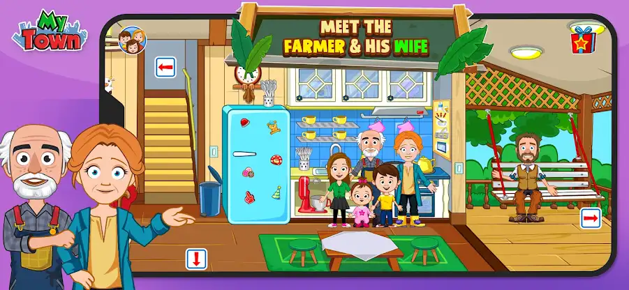 My Town Farm Animal game screenshot 4